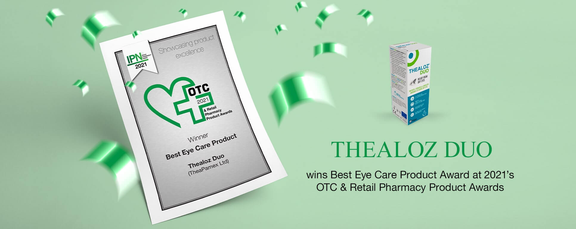 Thealoz Duo wins Ireland's Best Eye Care Product Award - TheaPamex-min